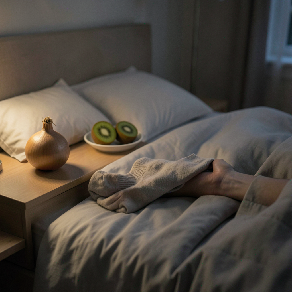 Nearly half of Brits tried social media sleep hacks including onions in socks